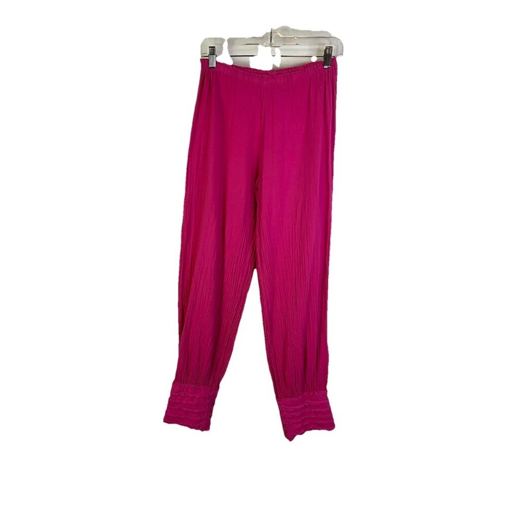 Oh My Gauze Pull On Harem Pants Pink USA